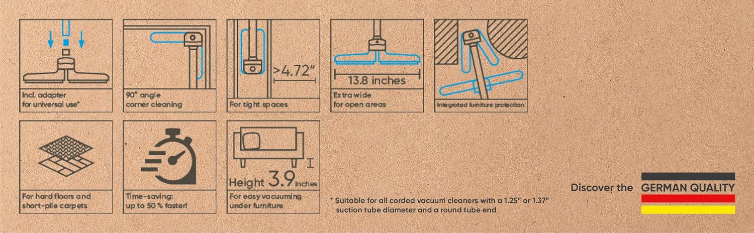 Aspirador flipflop - com bocal universal