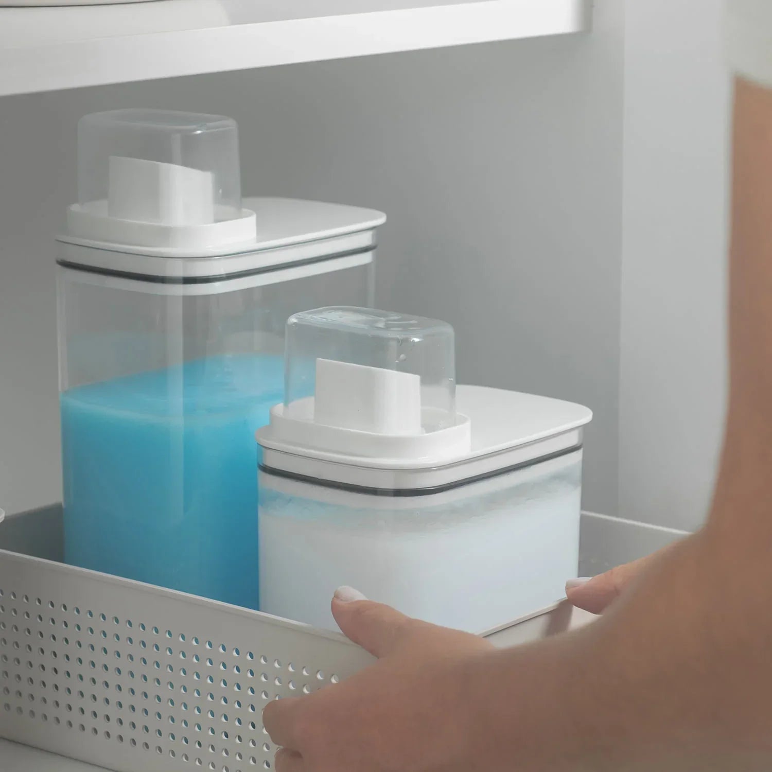 Kit Lavanderia 12 Peças Organizadoras Modernas