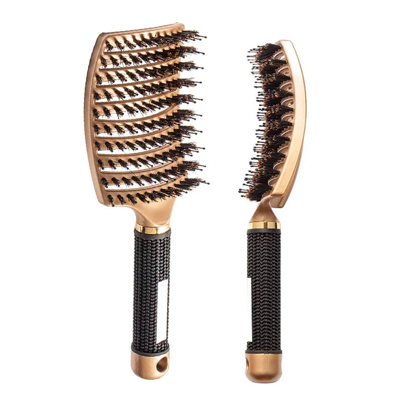 Escova De Cabelo De Nylon e Cerdas Desembaraçadora