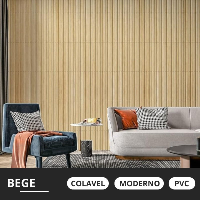 Papel de Parede 3D MyHouse Premium Texturizado 50cm x 50cm