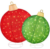 Conjunto Esferas de Enfeites de Natal com Micro Leds 2025