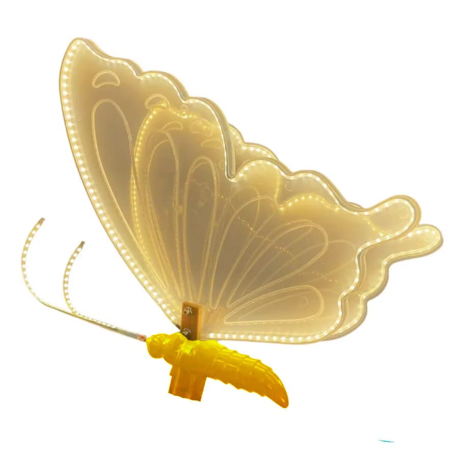 Borboleta Led Simulação ao ar livre - Decoração Festiva