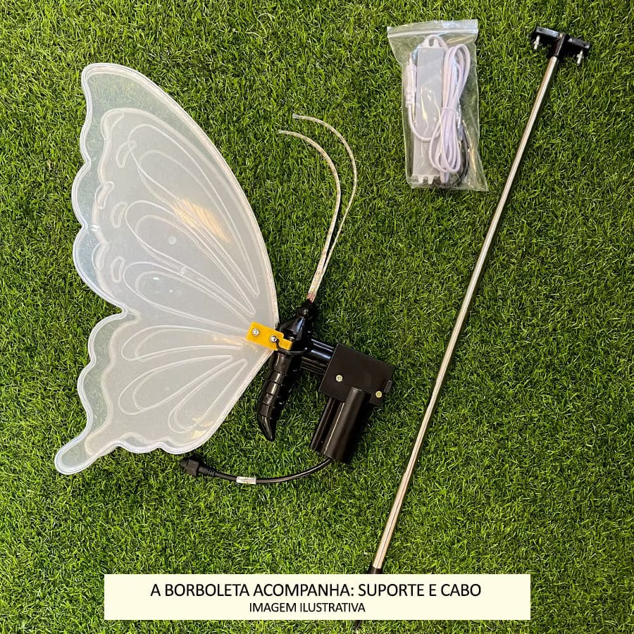 Borboleta Led Simulação ao ar livre - Decoração Festiva