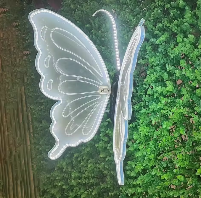 Borboleta Led Simulação ao ar livre - Decoração Festiva