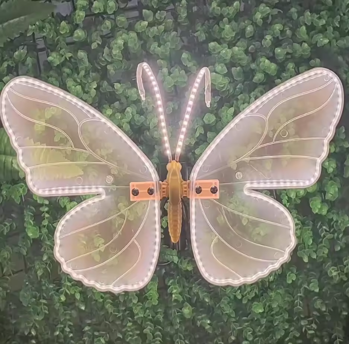 Borboleta Led Simulação ao ar livre - Decoração Festiva