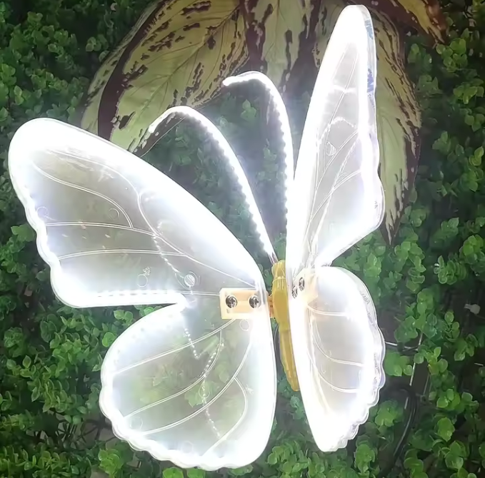 Borboleta Led Simulação ao ar livre - Decoração Festiva