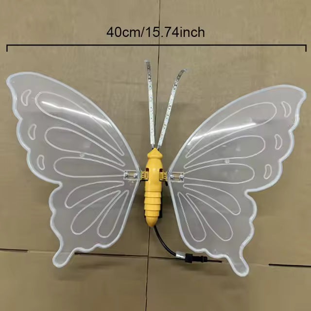 Borboleta Led Simulação ao ar livre - Decoração Festiva
