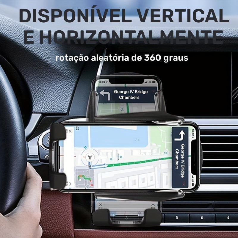 Suporte de carro com carregador sem fio - Indução